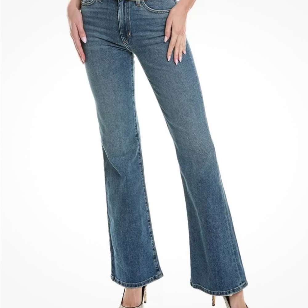 Joe's Jeans Blue Flare Wide Leg Denim